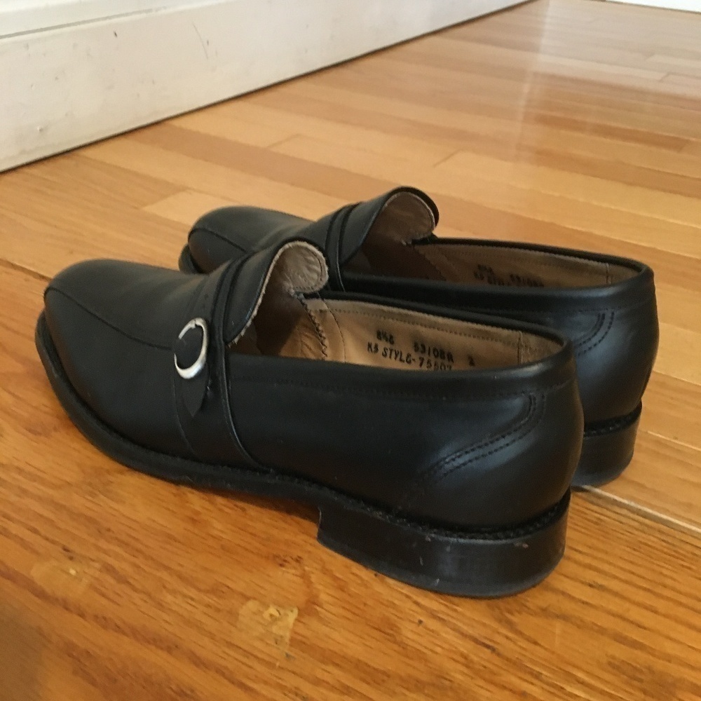 FOOTJOY Mens Dress Shoes Soft Leather Loafers - Picture 2 of 8